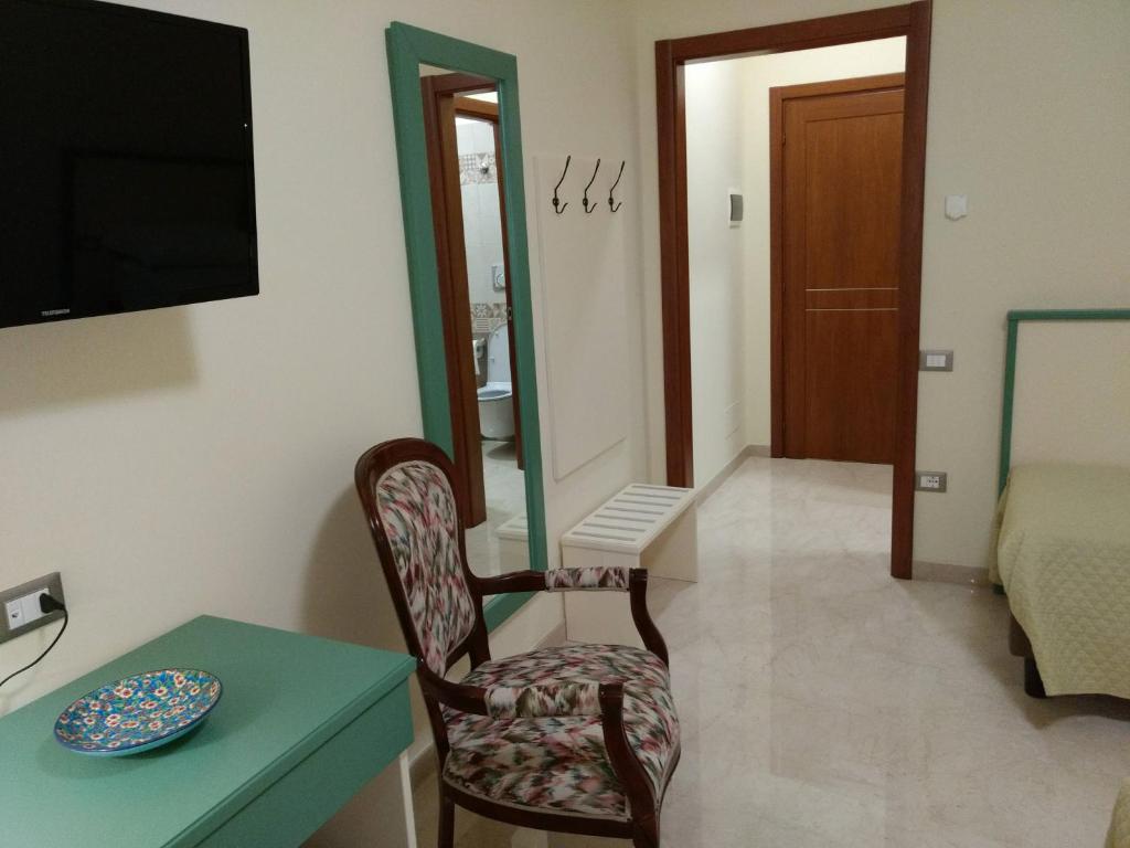TV a/nebo společenská místnost v ubytování B&B Ponte Capograssi