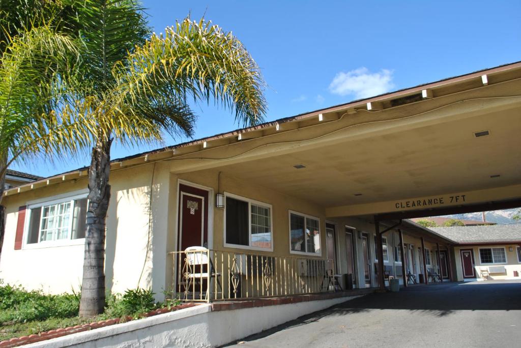 Das Gebäude in dem sich das Motel befindet