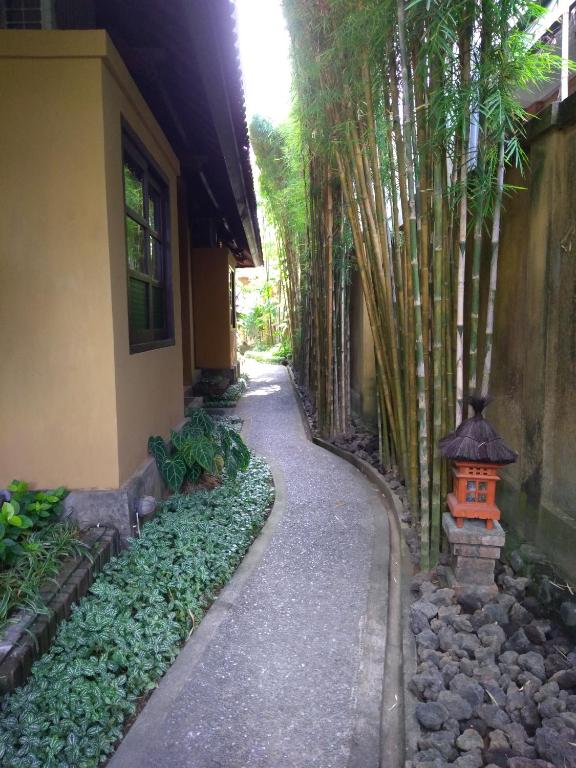 Zahrada ubytování Ubud Lestari Bungalows