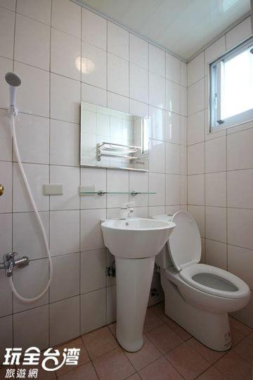 Koupelna v ubytování Ludao B&B