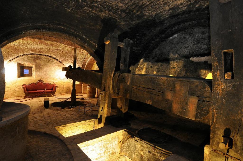 Posezení v ubytování Castello Di Semivicoli