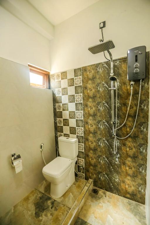 Koupelna v ubytování Remli Villa
