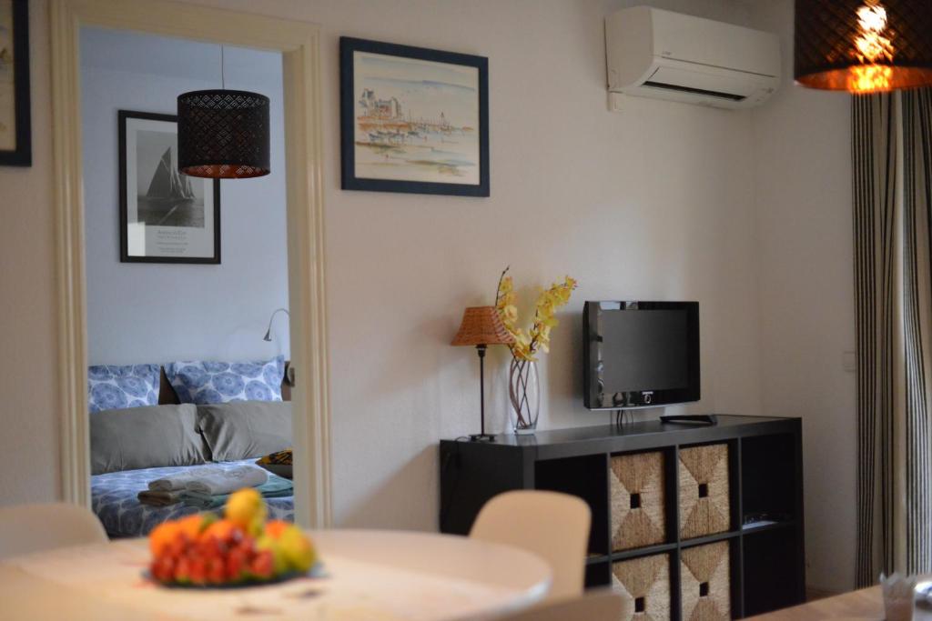 Posteľ alebo postele v izbe v ubytovaní Apartamento Ancla 26