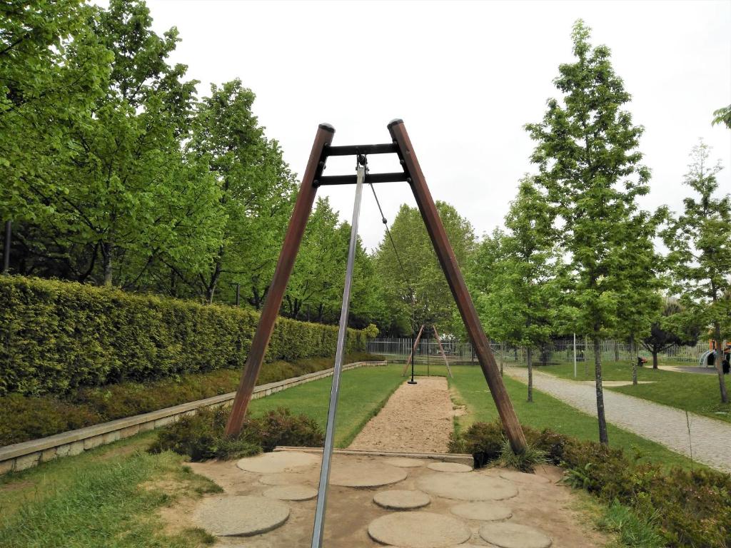 Zahrada ubytování Covelo Park Apartment