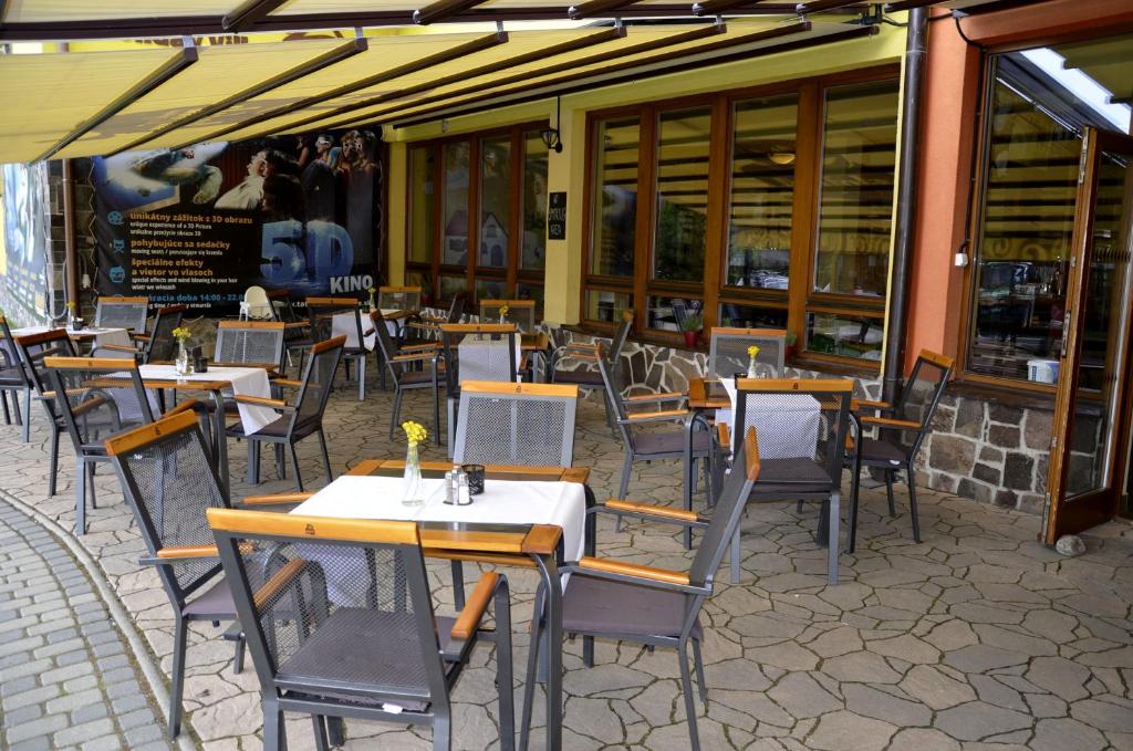 Restaurace v ubytování Chatka Aqua440 Tatralandia