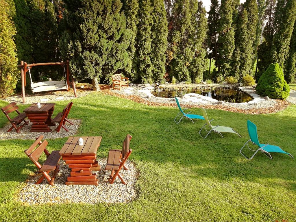 Zahrada ubytování Elisoria Apartments