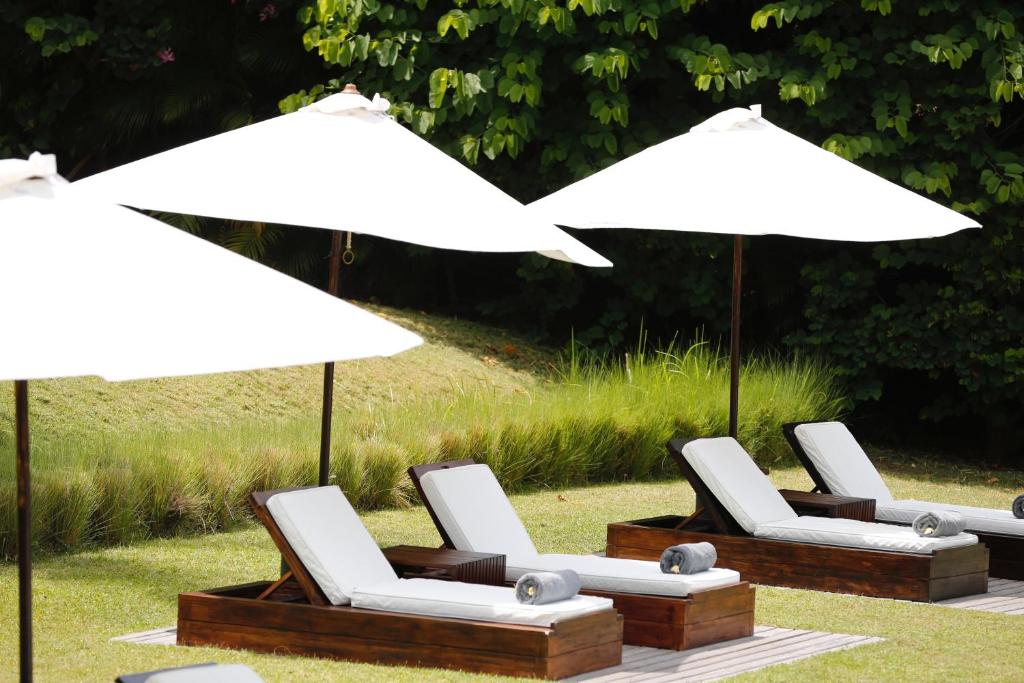 Zahrada ubytování Boutique Hotel The Lombok Lodge