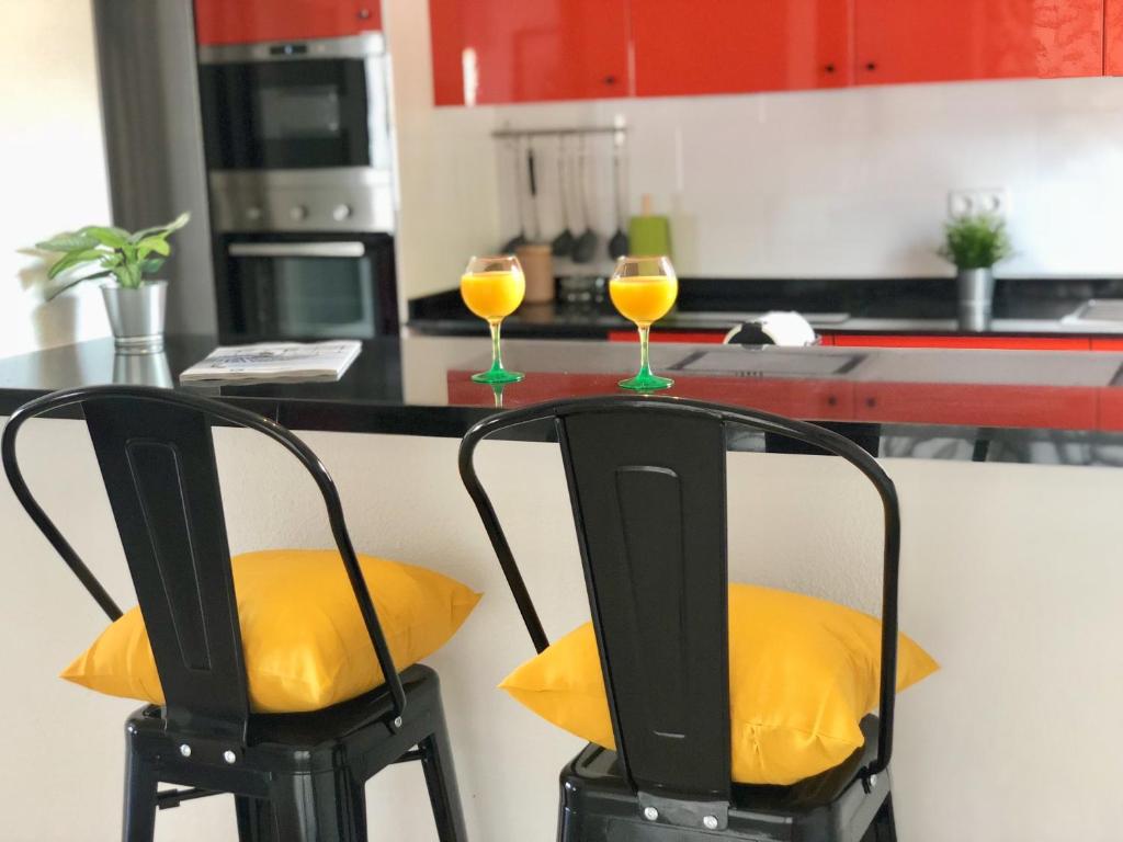 Kuchyň nebo kuchyňský kout v ubytování Smart Villa Cabo de Palos
