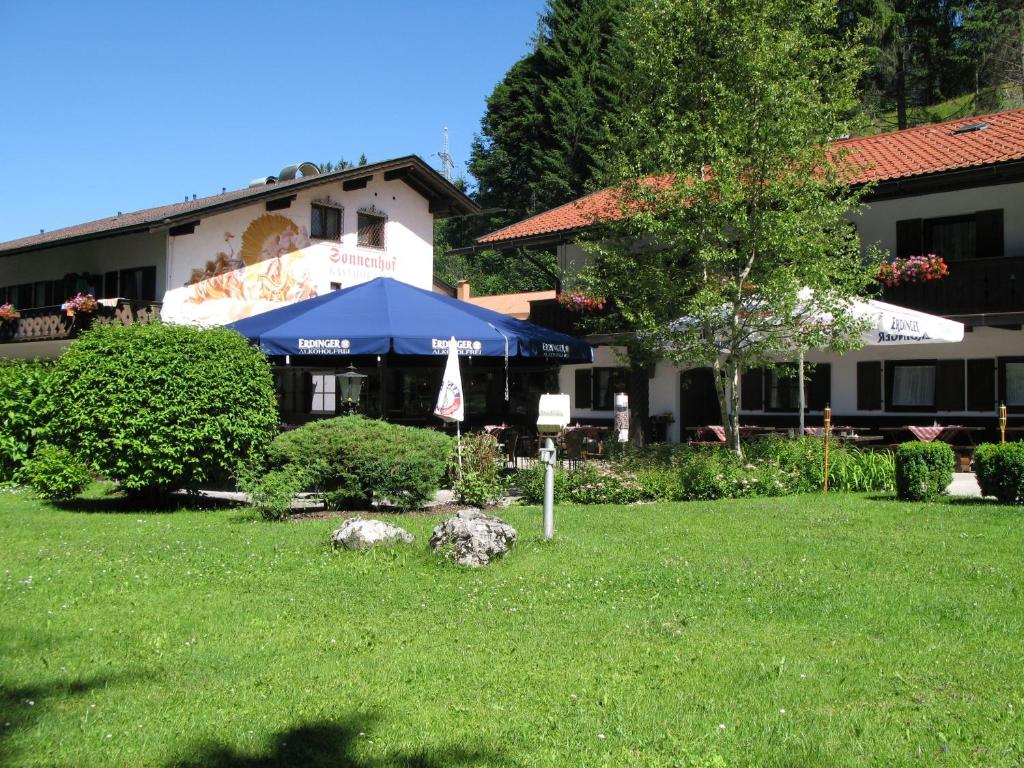 Zahrada ubytování Landgasthof Sonnenhof
