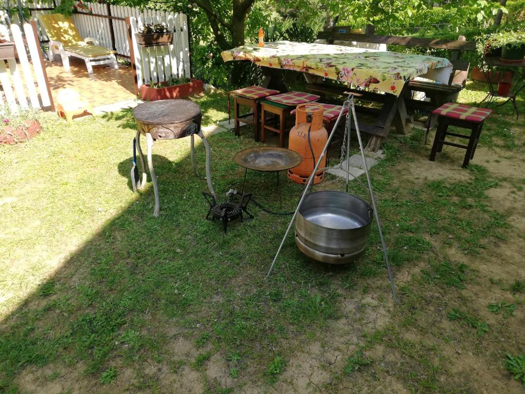 Zahrada ubytování Guest House Jevtović