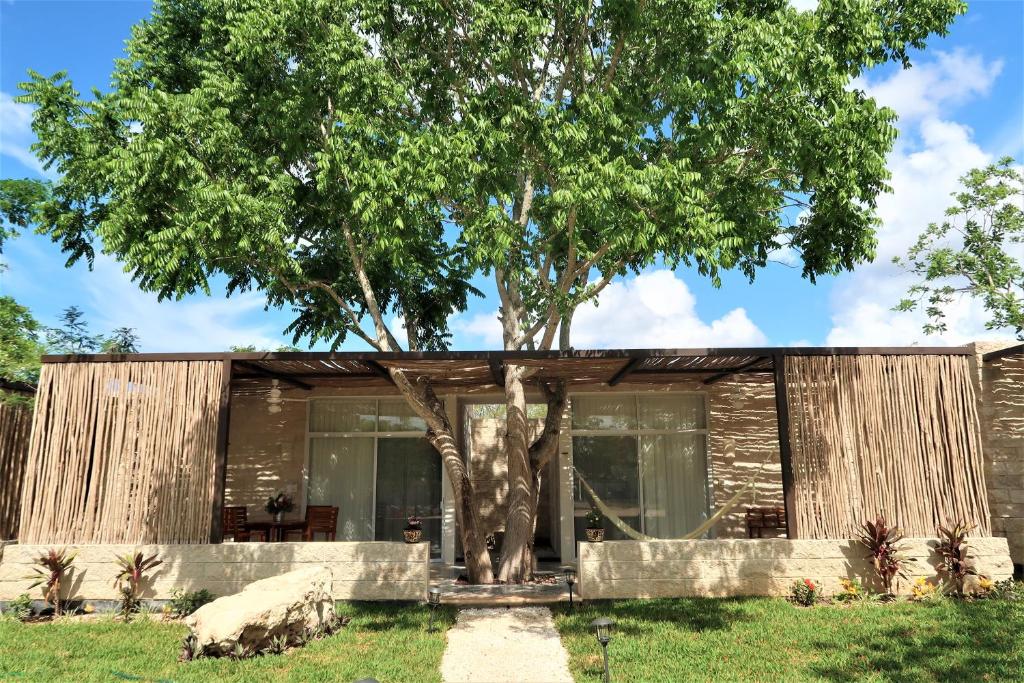 Zahrada ubytování Hotel Casa de Campo Conkal Merida