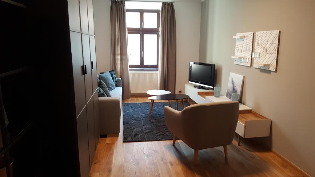 Μια τηλεόραση ή/και κέντρο ψυχαγωγίας στο The Gusto apartmán