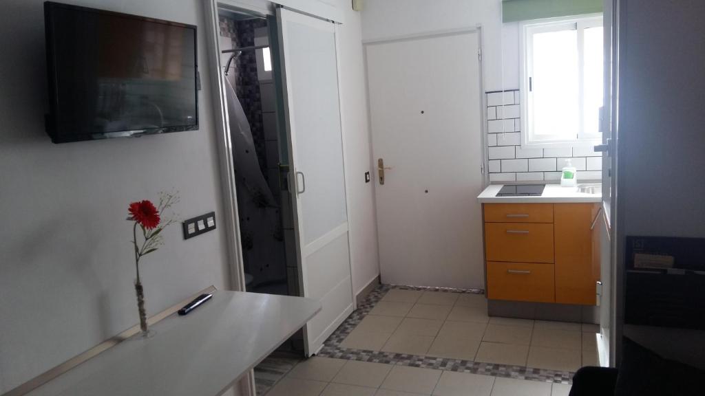 Kuchyň nebo kuchyňský kout v ubytování Estudio Los Molinos