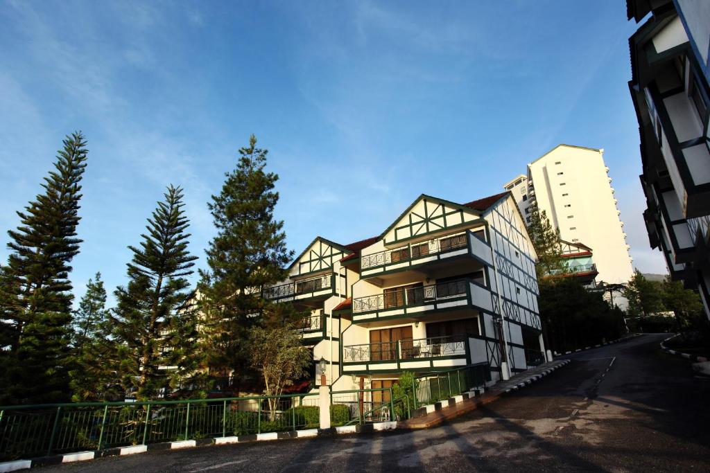 Bangunan di mana terletaknya resort