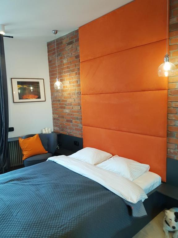 Posteľ alebo postele v izbe v ubytovaní Apartament Piwna 16 Gdańsk