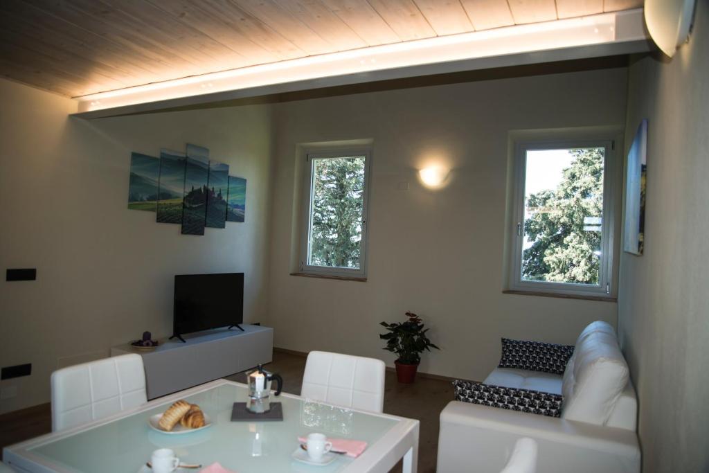 A seating area at Villa la torre