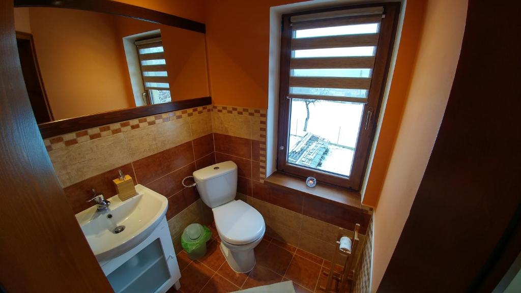 Kúpeľňa v ubytovaní Apartament Sokola Skała