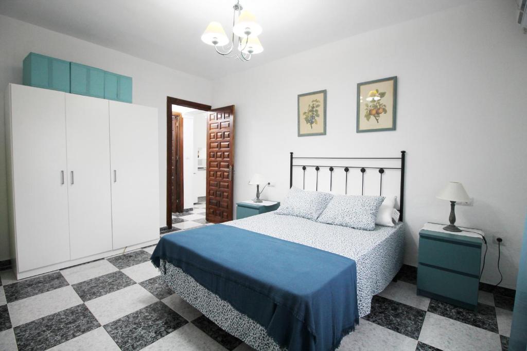 Postel nebo postele na pokoji v ubytování Villa Rosario SpainSunRentals 1070