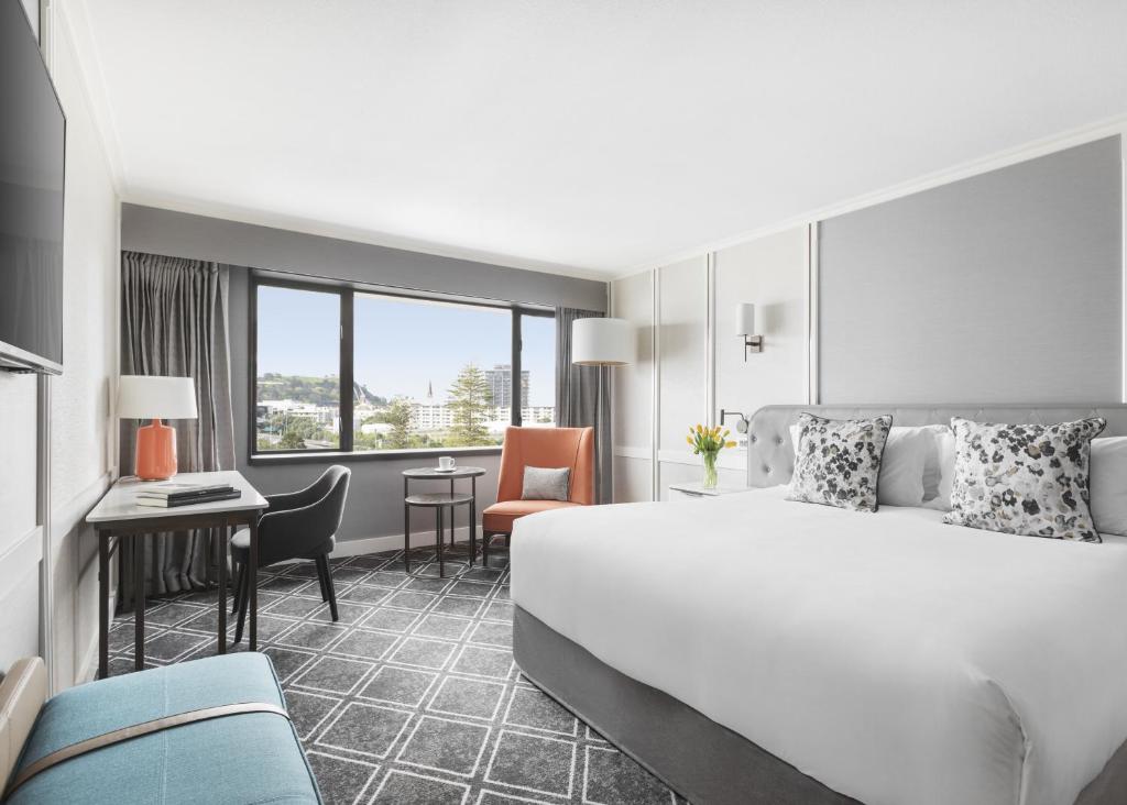 Postel nebo postele na pokoji v ubytování Cordis, Auckland by Langham Hospitality Group
