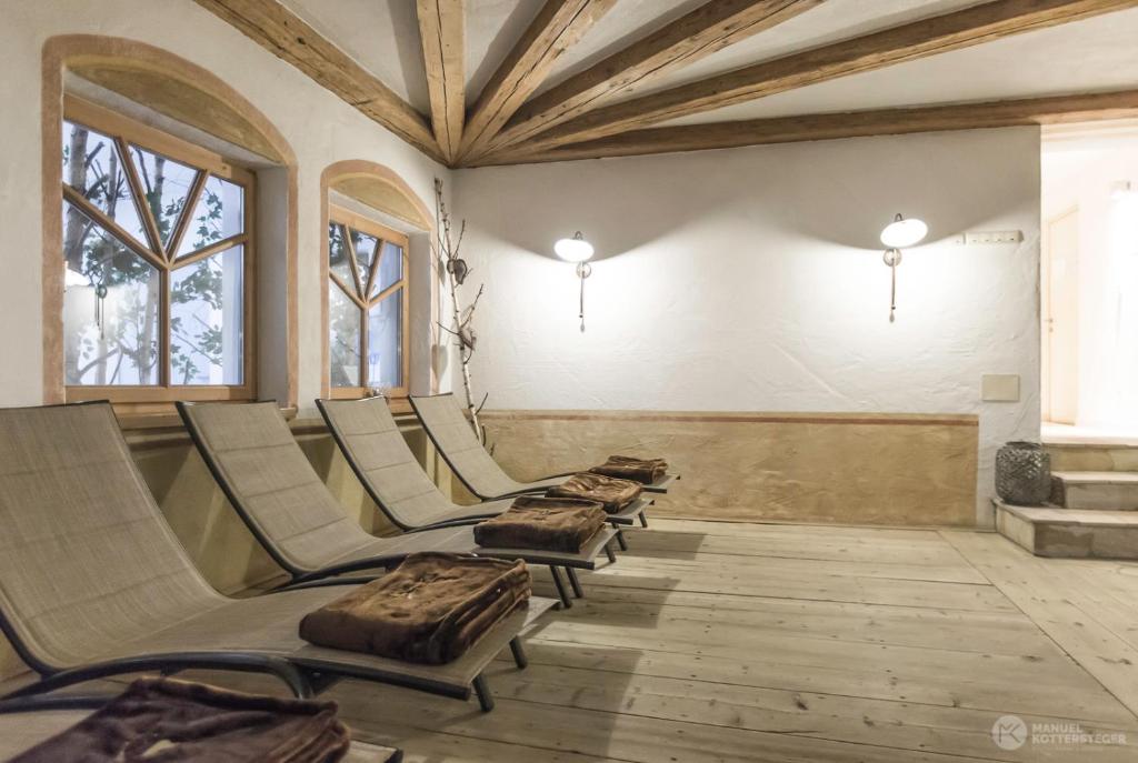 Posezení v ubytování Alphotel Stocker Alpine Wellnesshotel