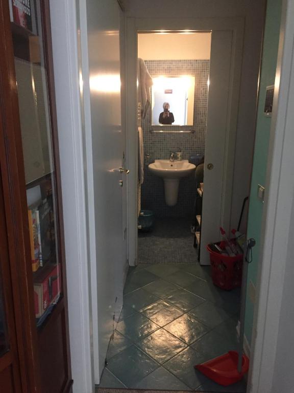 Kúpeľňa v ubytovaní Casa Fornaciari