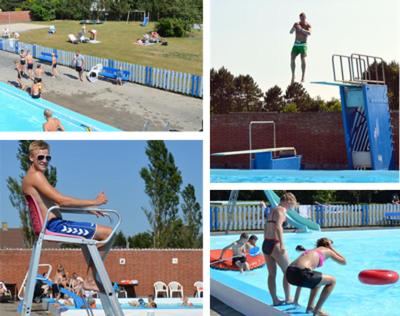 Bazén v ubytování Bredebro camping nebo v jeho okolí