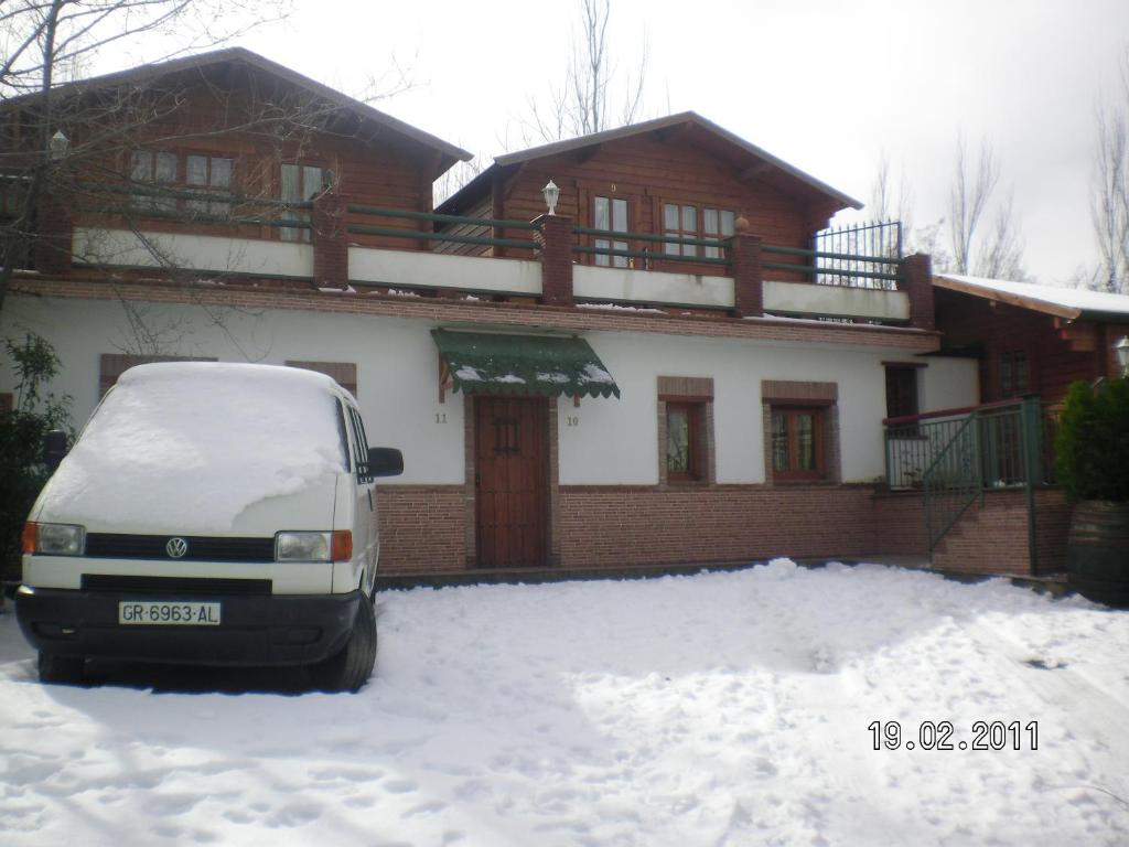 Camping Ruta del Purche en invierno