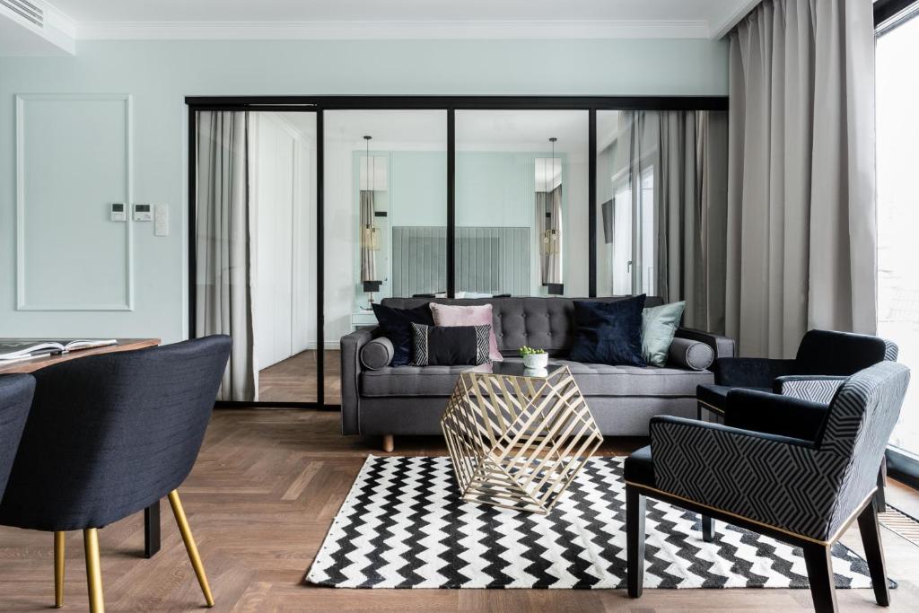 Posedenie v ubytovaní Grand Apartments Wave- Na Fali