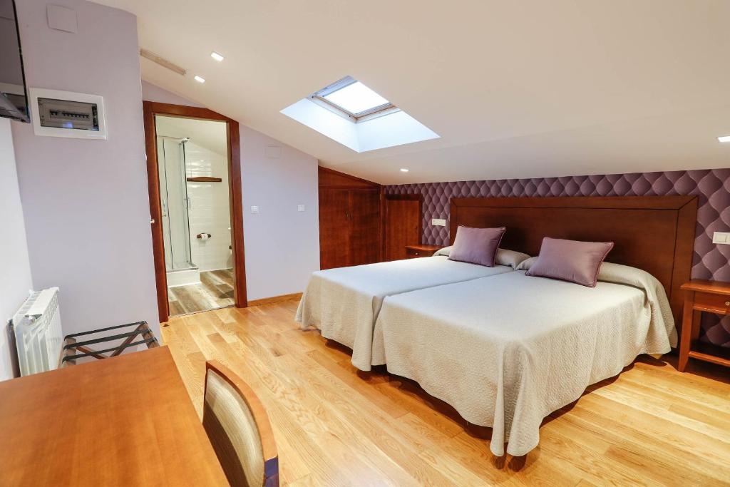Hotel Rey Siloにあるベッド