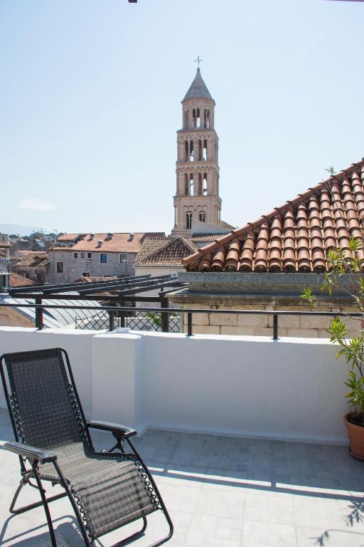 Balkón alebo terasa v ubytovaní Apartment Baćo