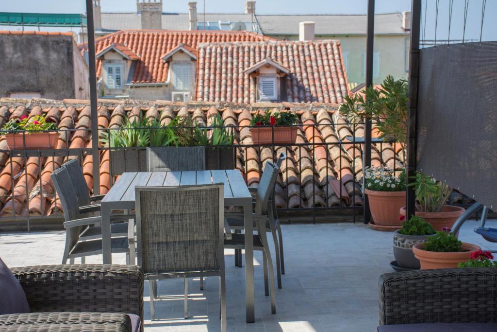 Balkón alebo terasa v ubytovaní Apartment Baćo