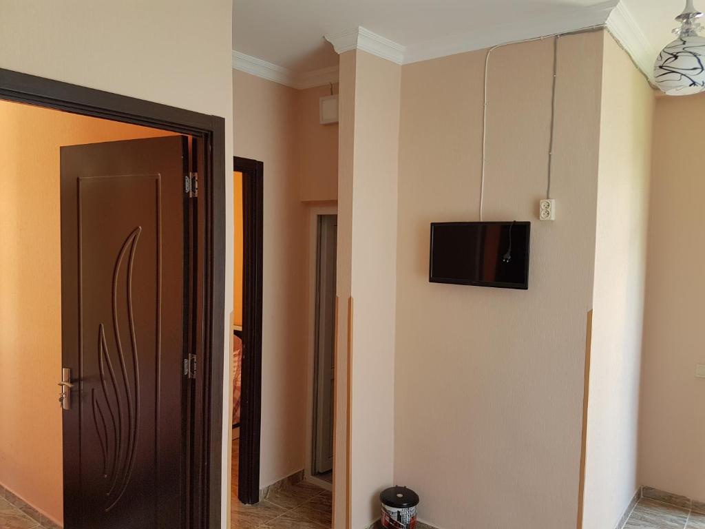 TV a/nebo společenská místnost v ubytování Apartment Nodmax