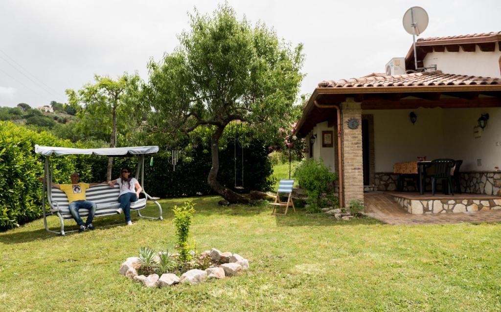 Zahrada ubytování Campo varone
