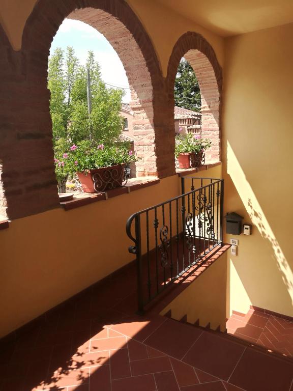 Balkón alebo terasa v ubytovaní La Piccola Loggia