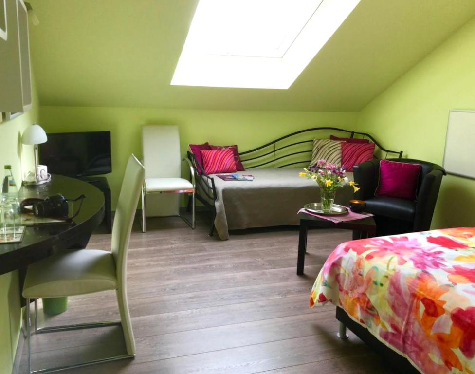 Posezení v ubytování Hotel Haus Kallenberg