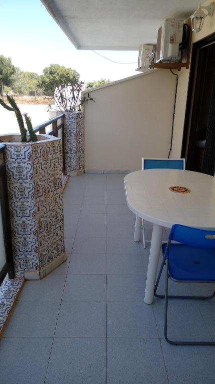 A balcony or terrace at Apartment Laguna