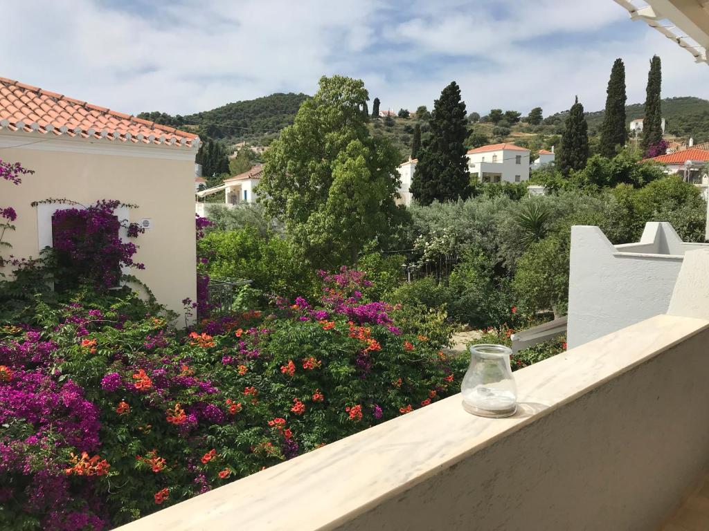 Widok na góry z tego hotelu