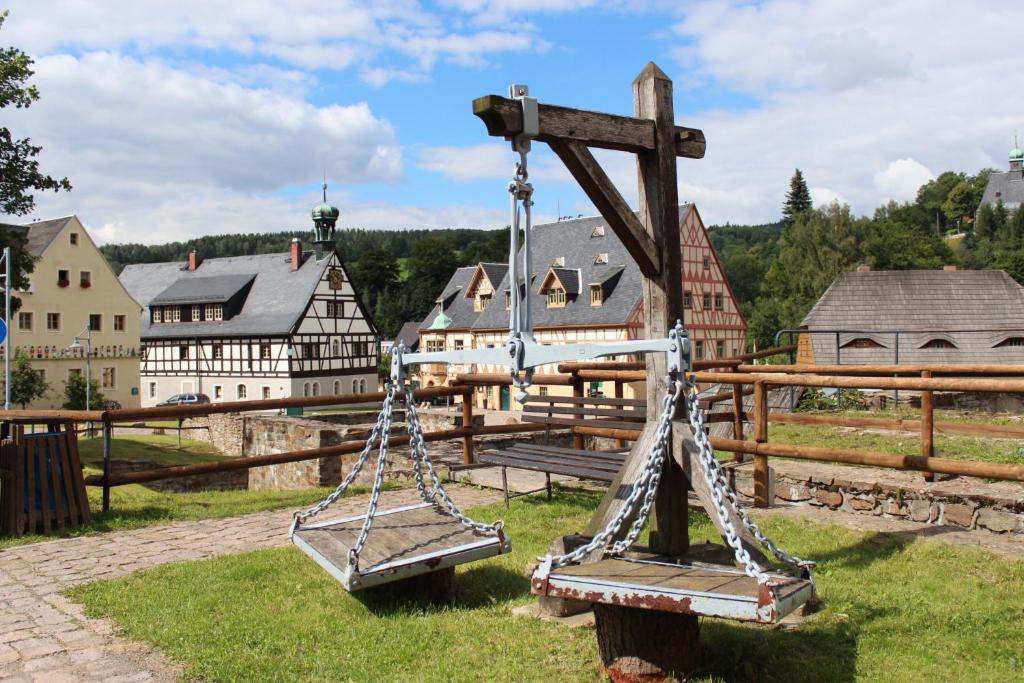 Herní místnost nebo prostor pro děti v ubytování Hotel Saigerhütte