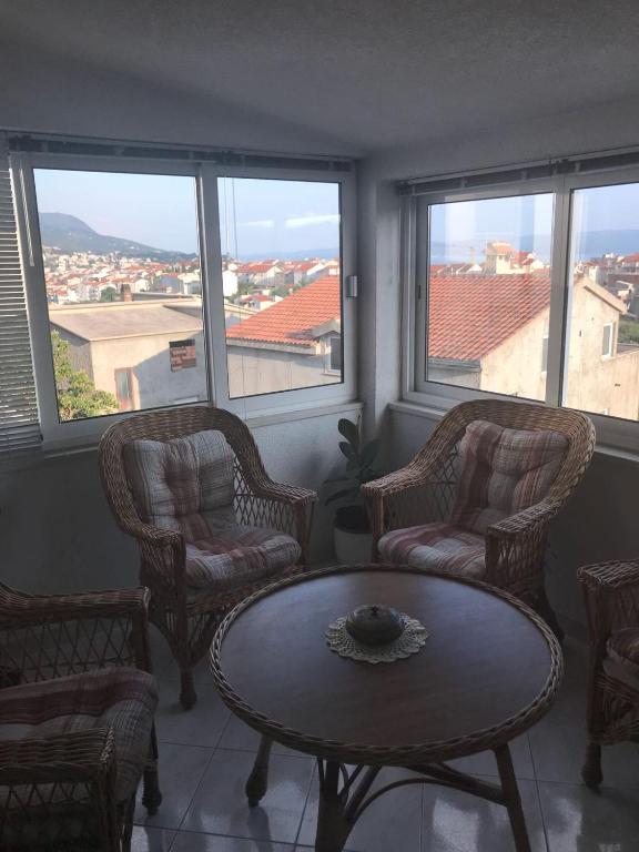 Posezení v ubytování Apartments Raos