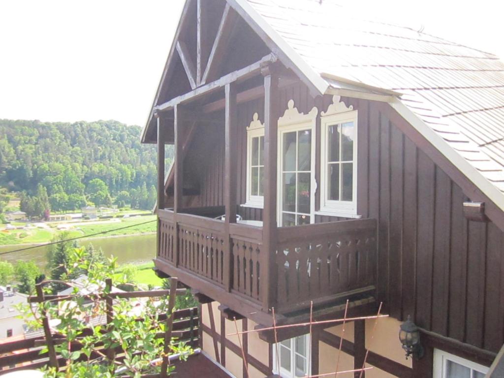 Budova, kde se apartmán nachází