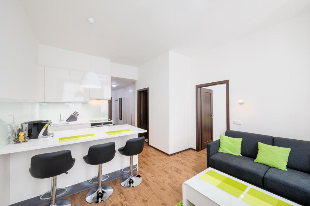 Apartment near city centre with parking place