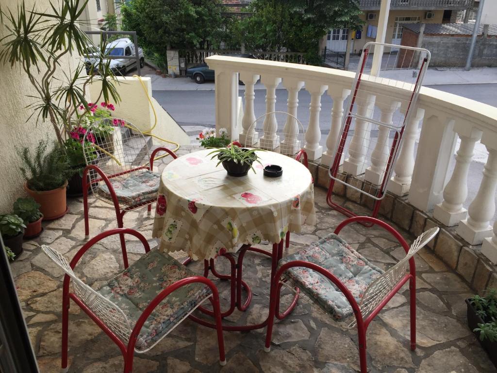 Balkón nebo terasa v ubytování Art GuestHouse