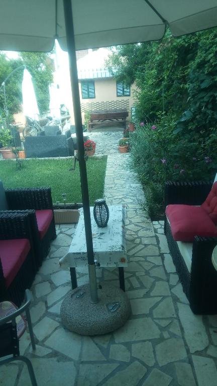 Zahrada ubytování Villa Dolce Vita