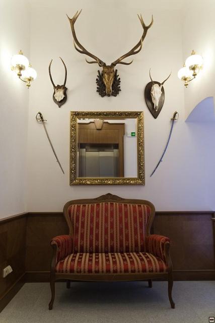 Posezení v ubytování Hotel Zámek Berchtold