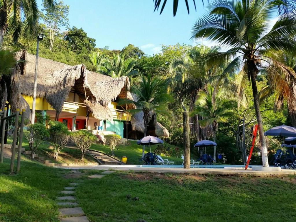 Zahrada ubytování Eco Hotel El Reposo