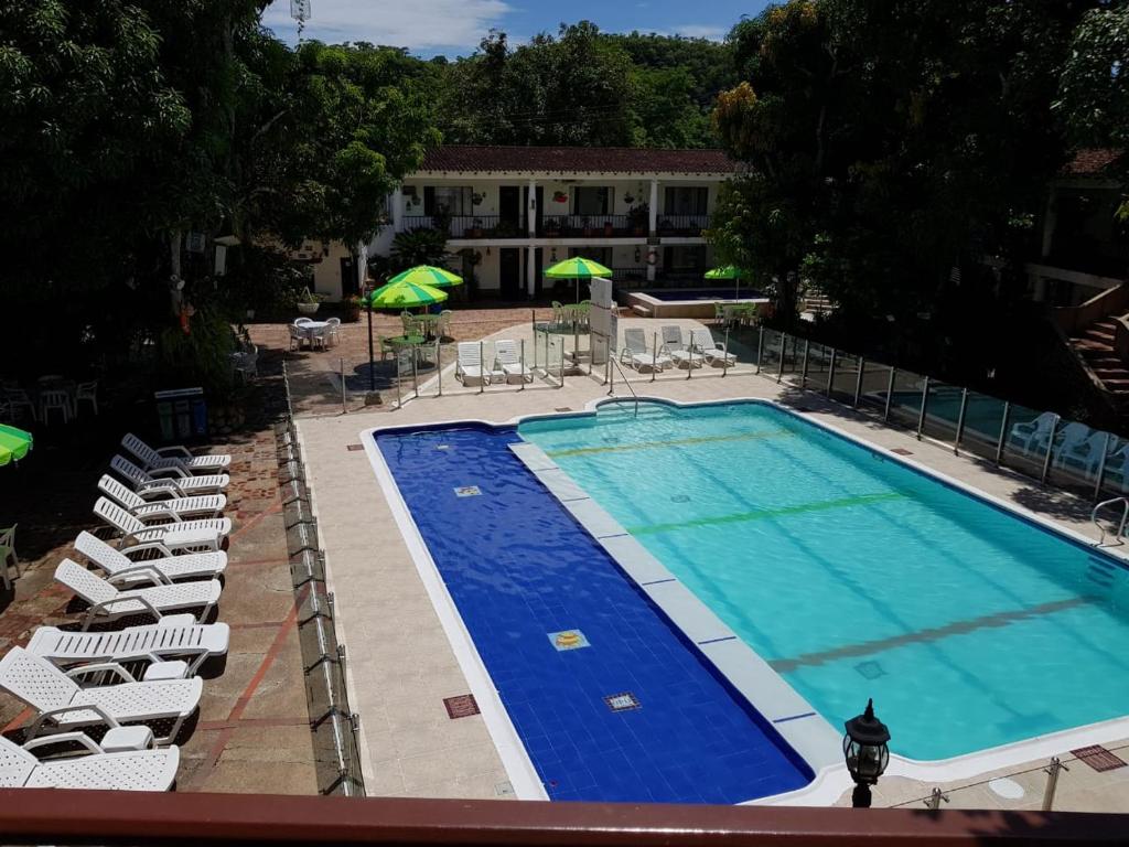 Bazén v ubytování Hotel Villa Maritza nebo v jeho okolí