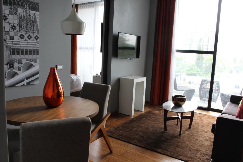 Posezení v ubytování Hotel Love It CAS Consulado