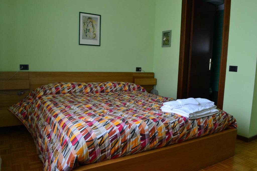 Posteľ alebo postele v izbe v ubytovaní B&B Orio BGY
