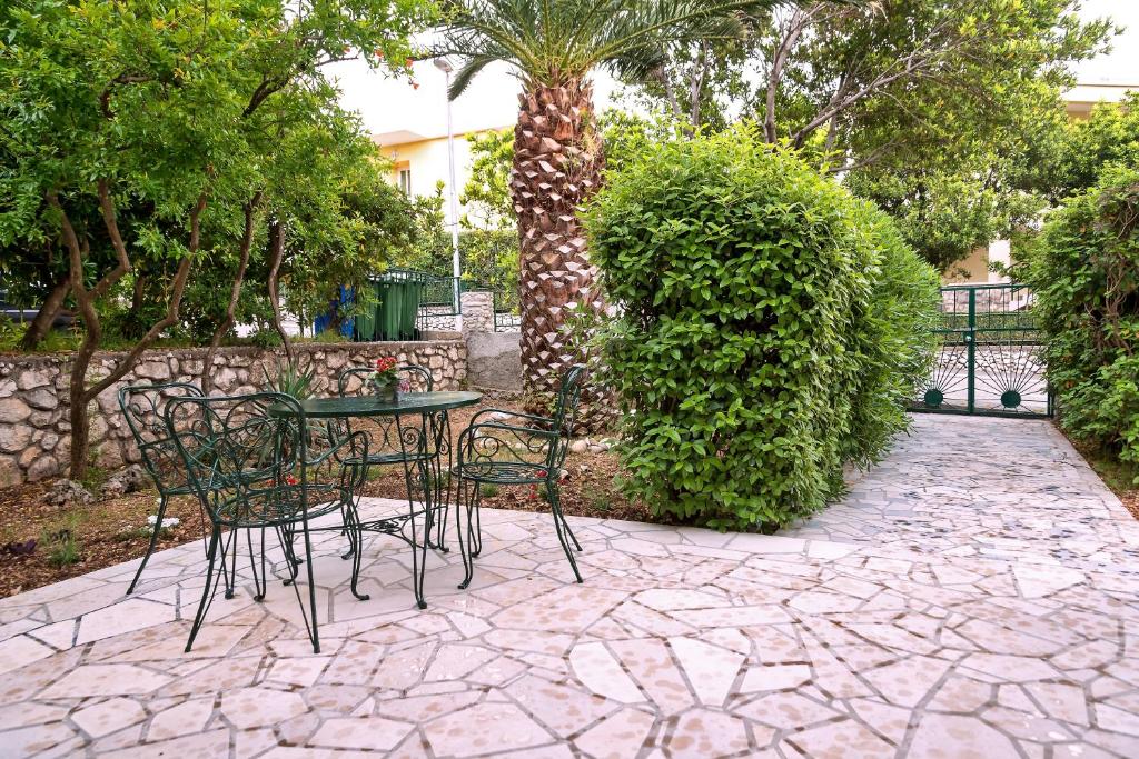 Zahrada ubytování Villa Bandic