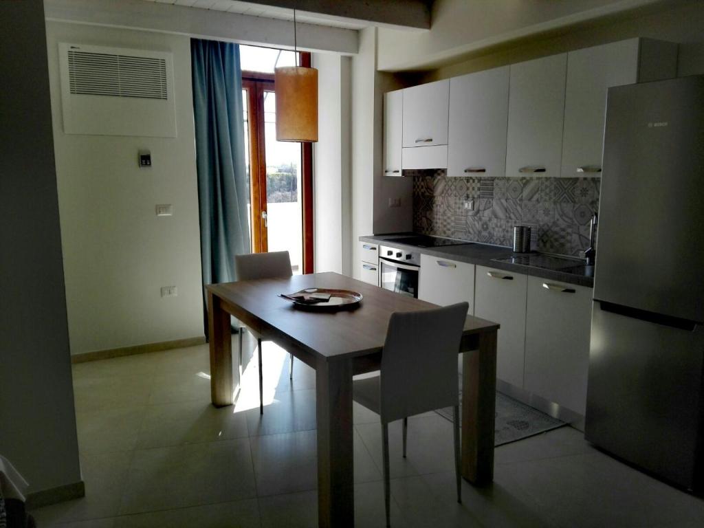 Kuchyň nebo kuchyňský kout v ubytování B&B Al Gravattone